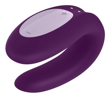 Смарт-вибратор для пар Double Joy цвет: фиолетовый Satisfyer (Германия)