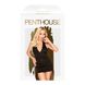 Картинка фото Міні-сукня з відкритою спиною та стрінгами Penthouse - Earth-Shaker Black L/XL інтим магазин Ейфорія