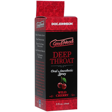 Спрей для минета Doc Johnson GoodHead Deep Throat Spray Wild Cherry (59 мл)