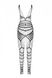 Картинка Телесный ажурный бодистокинг со сложным вертикальным плетением Casmir CA004 интим магазин Эйфория