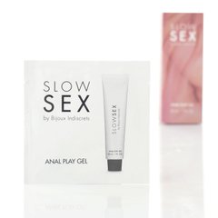 САШЕТ Гель для анальной стимуляции ANAL PLAY Slow Sex, 2мл Bijoux Indiscrets (Испания)