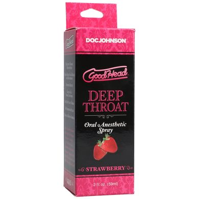 Спрей для минета Doc Johnson GoodHead Deep Throat Spray Sweet Strawberry (59 мл)