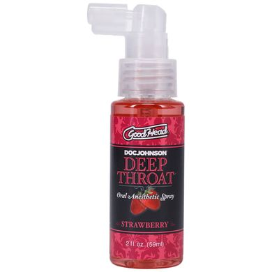 Спрей для минета Doc Johnson GoodHead Deep Throat Spray Sweet Strawberry (59 мл)