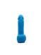 Картинка Крафтовое мыло-член с присоской Чистый Кайф Blue size S натуральное интим магазин Эйфория