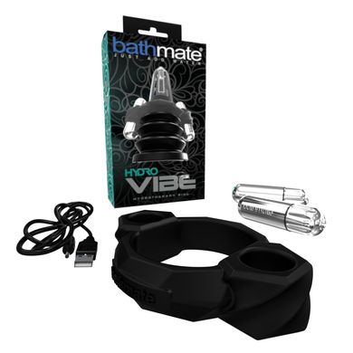 Комплект для вибротерапии Bathmate Hydro Vibe, Черный/серебристый