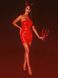 Картинка Платье лакированное красное “Соблазнительница Марго” M, молния на всю длину сзади интим магазин Эйфория