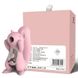 Картинка фото Вакуумний стимулятор з вібрацією KisToy Miss UU Pink, іграшка 2-в-1 інтим магазин Ейфорія