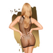 Картинка Эротическое платье в сетку RIDE OR DIE цвет: черный размеры: S-L, XL Penthouse (Германия) Размер s/l интим магазин Эйфория