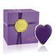 Картинка Вибратор-сердечко Rianne S: Heart Vibe Purple, 10 режимов работы, медицинский силикон интим магазин Эйфория