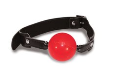 Классический кляп с шариком Sex And Mischief - Solid Red Ball Gag