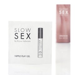 САШЕТ Гель для стимуляції сосків NIPPLE PLAY, 2 мл. Slow Sex by Bijoux Indiscrets (Іспанія)