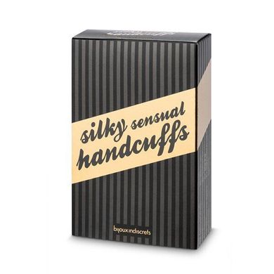 Атласні стрічки-наручники Silky Sensual Bijoux Indiscrets