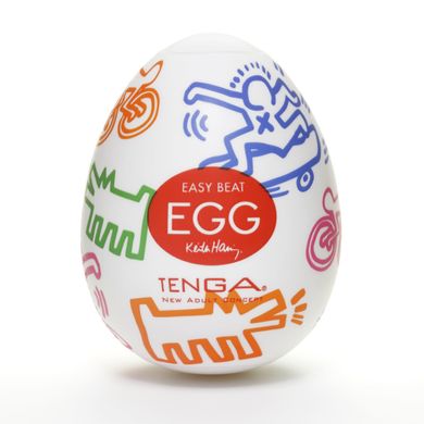 Набір мастурбаторів-яєць Tenga Keith Haring Egg Street (6 яєць)