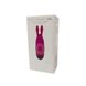 Картинка фото Віброкуля Adrien Lastic Pocket Vibe Rabbit Pink зі стимулювальними вушками інтим магазин Ейфорія