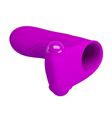 Кліторальний стимулятор на палець Pretty Love-MAXWELL, BI - 014488-1, Фиолетовый