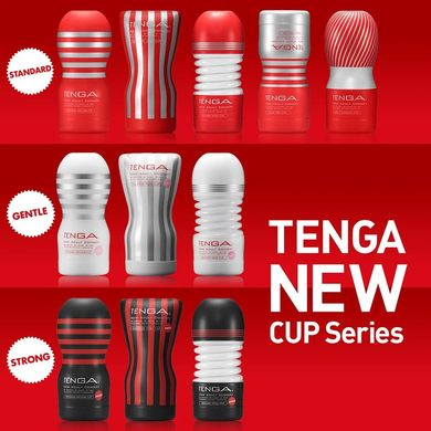Мастурбатор Tenga Dual Sensation Cup двосторонній, із двома незалежними каналами