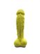 Картинка фото Крафтове мило-член із присоскою Чистый Кайф Yellow size XL, натуральне інтим магазин Ейфорія