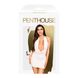 Картинка Мини-платье с хомутом и глубоким декольте Penthouse - Heart Rob White XL интим магазин Эйфория