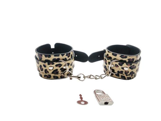 Набір MAI BDSM STARTER KIT Nº 75 Leopard: батіг, кляп, наручники, маска, нашийник, мотузка, затискач