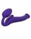 Картинка фото Безремінний страпон Strap-On-Me Violet M, повністю регульований, діаметр 3,3 см інтим магазин Ейфорія