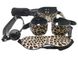 Картинка фото Набір MAI BDSM STARTER KIT Nº 75 Leopard: батіг, кляп, наручники, маска, нашийник, мотузка, затискач інтим магазин Ейфорія