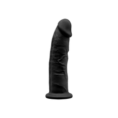 Фаллоимитатор SilexD Robby Black (MODEL 2 size 6in), двухслойный, силикон+Silexpan, диаметр 3,9см