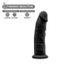 Картинка фото Фалоімітатор SilexD Robby Black (MODEL 2 size 6in), двошаровий, силікон + Silexpan, діаметр 3,5см інтим магазин Ейфорія