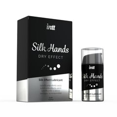 Густой лубрикант на силиконовой основе Intt Silk Hands (15 мл) с матовым эффектом