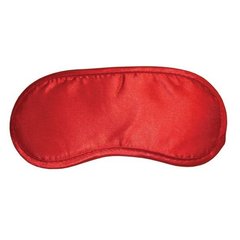 Маска на глаза Sex And Mischief - Satin Red Blindfold, тканевая, красная, Красный