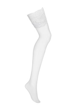 Чулки Obsessive 810-STO-2 stockings Белый L/XL