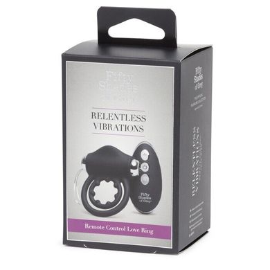 Эрекционное кольцо с пультом Коллекция: Relentless Vibrations 2019 Fifty Shades of Grey, UK