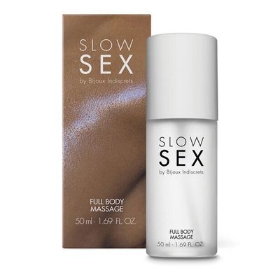 Гель-лубрикант для масажу всього тіла FULL BODY MASSAGE Slow Sex by Bijoux Indiscrets (Іспанія)