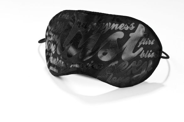Маска на глаза Bijoux Indiscrets - Blind Passion Mask, Черный