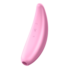 Вакуумний кліторальний стимулятор Curvy 3+ колір: рожевий Satisfyer (Німеччина)