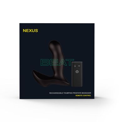 Массажер простаты Nexus Beat с пульсирующей жемчужиной и вибрацией