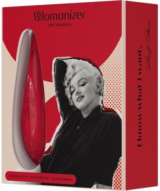 Вакуумний стимулятор Womanizer Marilyn Monroe (Vivid Red)