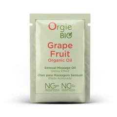 ПРОБНИК Органічна масажна олія з ароматом грейпфрута GRAPE FRUIT Orgie BIO (Бразилія-Португалія)