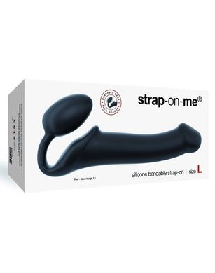 Страпон Strap-On-Me Black XL, Черный