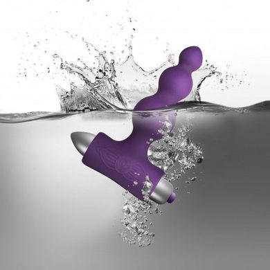 Анальный вибратор Rocks Off Petite Sensations - Bubbles Purple, Фиолетовый