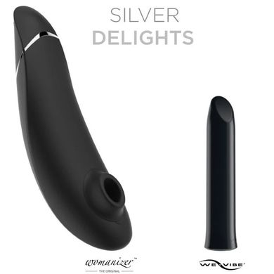 Набір Silver Delights Collection (Womanizer Premium + We-vibe Tango)