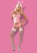 Картинка Комплект Obsessive BUNNY SUIT Розовый S/M интим магазин Эйфория