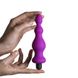 Картинка фото Анальна пробка з вібрацією Adrien Lastic Bullet Amuse Purple, макс. діаметр 3,9 см інтим магазин Ейфорія