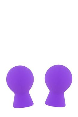 Стимулятори на соски PLEASURE PUMPS NIPPLE SUCKERS PURPLE, Фиолетовый