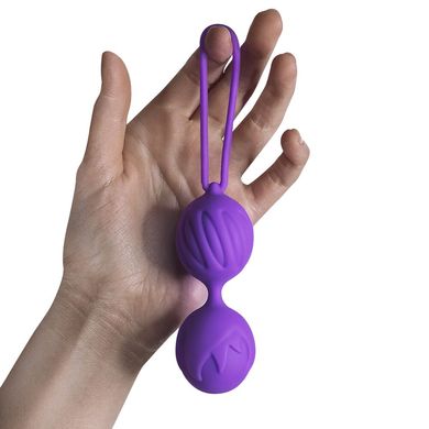 Вагинальные шарики Adrien Lastic Geisha Lastic Balls BIG Violet (L), Темно-лиловый
