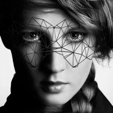 Маска Bijoux Indiscrets - Kristine Mask, Черный