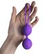 Картинка фото Вагінальні кульки Adrien Lastic Geisha Lastic Balls BIG Violet (L), діаметр 4 см, вага 90 гр інтим магазин Ейфорія