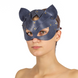 Картинка Премиум маска кошечки LOVECRAFT, натуральная кожа, голубая, подарочная упаковка интим магазин Эйфория