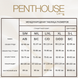 Картинка Эротический пеньюар с трусиками SWEET BEAST цвет: белый размеры: S/M,M/L,L/XL Penthouse (Германия) Размер l/xl интим магазин Эйфория