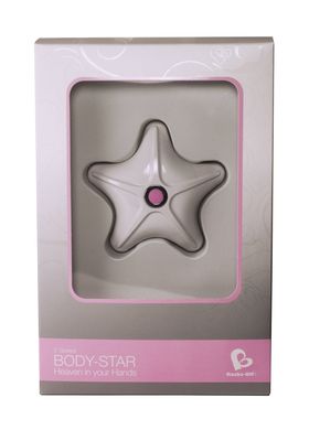Вибромассажер Rocks Off Body-Star, Белый/Розовый