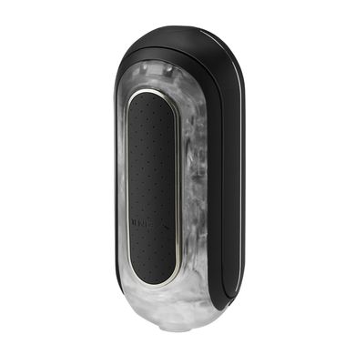 Вібромастурбатор Tenga Flip Zero Electronic Vibration Black, змінна інтенсивність, розкладний